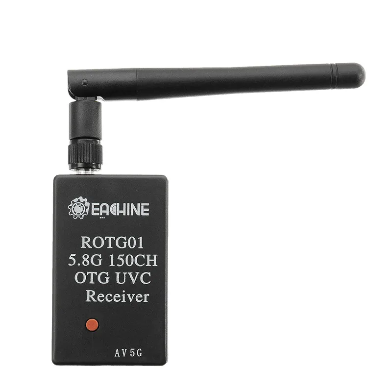 Полноканальный FPV ресивер Eachine ROTG01 UVC OTG 5 8G 150CH для смартфонов на Android|fpv receiver|receiver
