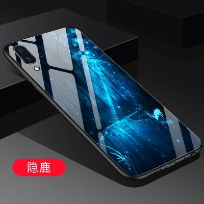 A6 Роскошный чехол из закаленного стекла, задняя крышка для Vivo X21, экран, отпечаток пальца, TPC, мягкий чехол, закаленное стекло для Vivo X21 UD, чехол s, оболочка - Цвет: A6