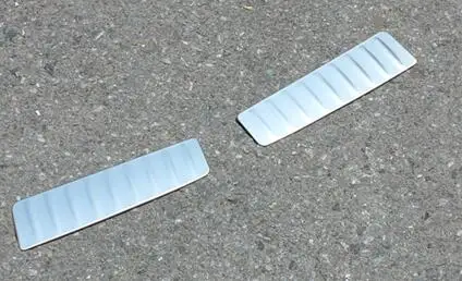 Белый Высококачественная защитная решетка заднего бампера из нержавеющей стали 304, защитная решетка для багажника INFINITI QX30 - Название цвета: Белый