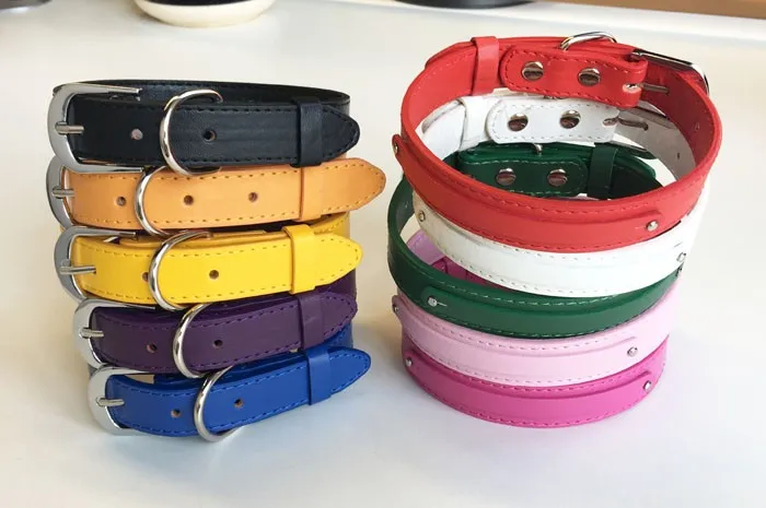 Оптовая цена! Кожаный ошейник для домашних животных 8*100 мм + 18x 50 шт.|letter charms|charms