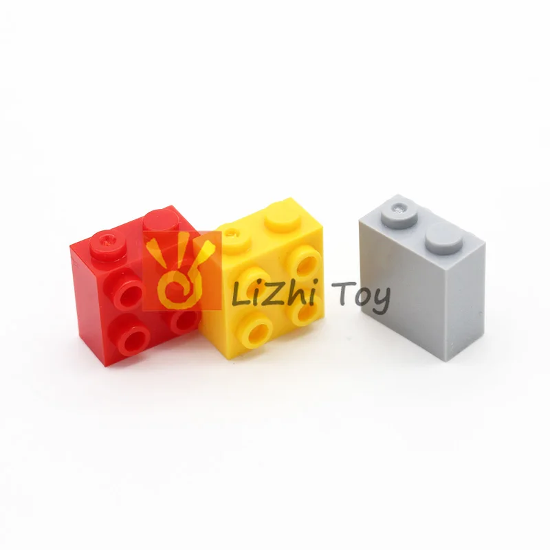 Детали для конструктора MOC 22885 модифицированный кирпич 1x2x1 2/3 с шипами на 1 стороне