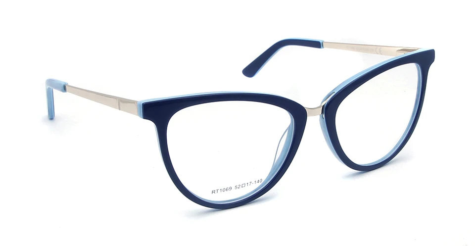 women glasses c3 Высококачественные ацетатные женские очки "кошачий глаз" для женщин, очки для глаз, прозрачные линзы, оптические очки, ретро очки для близорукости - Цвет оправы: women glasses c3