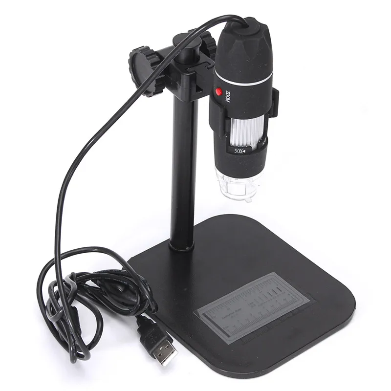 DANIU 5MP 8 светодиодный USB цифровой Камера микроскоп Лупа подставка для подъема 1X 500X