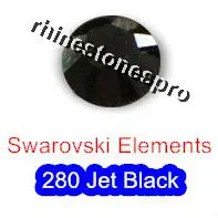 SS7 Подлинная Swarovski Elements угольно черный (280) 720 шт. 7ss (без исправления горный