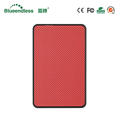Red Blueendless 2,5 'внешний корпус HDD корпус пластиковый Sata USB HD Caddy USB жесткий диск коробка ноутбук внешний жесткий диск корпус - Цвет: Red