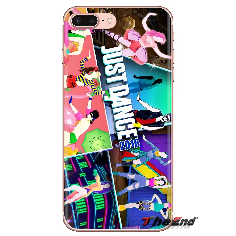 Прозрачный чехол из ТПУ JUST DANCE 2015-2017 пастельный принт для Xiaomi Redmi 4A S2 Note 3 3S 4 4X 5 Plus 6 7