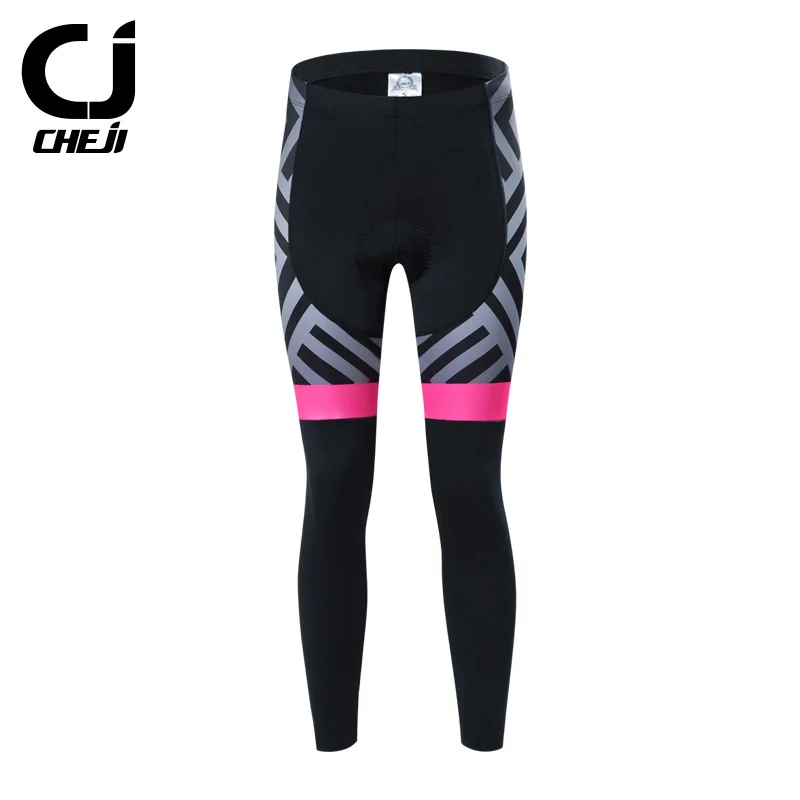 Лучшие Продажи Женщин Руно Велоспорт Брюки Cheji Новый Тепловая Велосипед Женщины