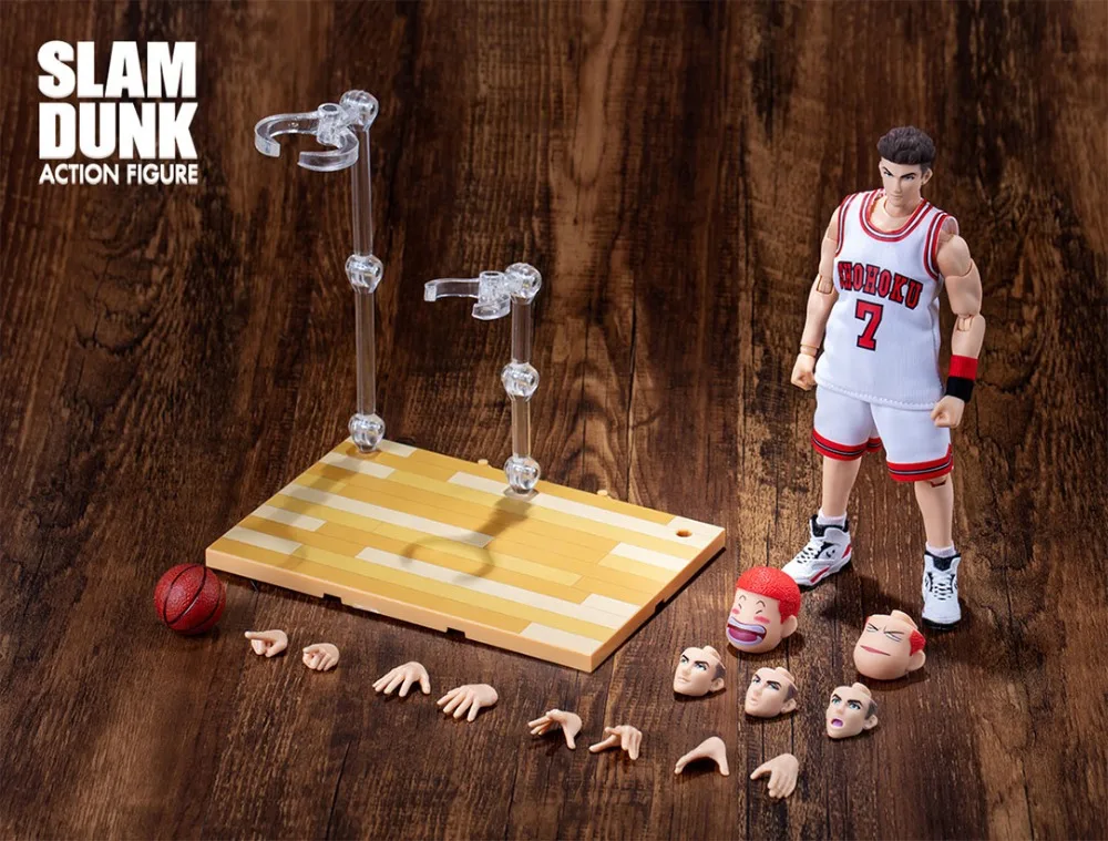 Dasin GT model 6 inch action figure anime Slam Dunk Miyagi Ryota white cloth ND036 | Игрушки и хобби