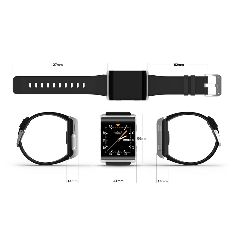 DM2018 PK LEM7 Z28 4G smart watch 1 54 дюймов gps спортивные smartwatch телефон Android 6 0 Bluetooth 4 монитор