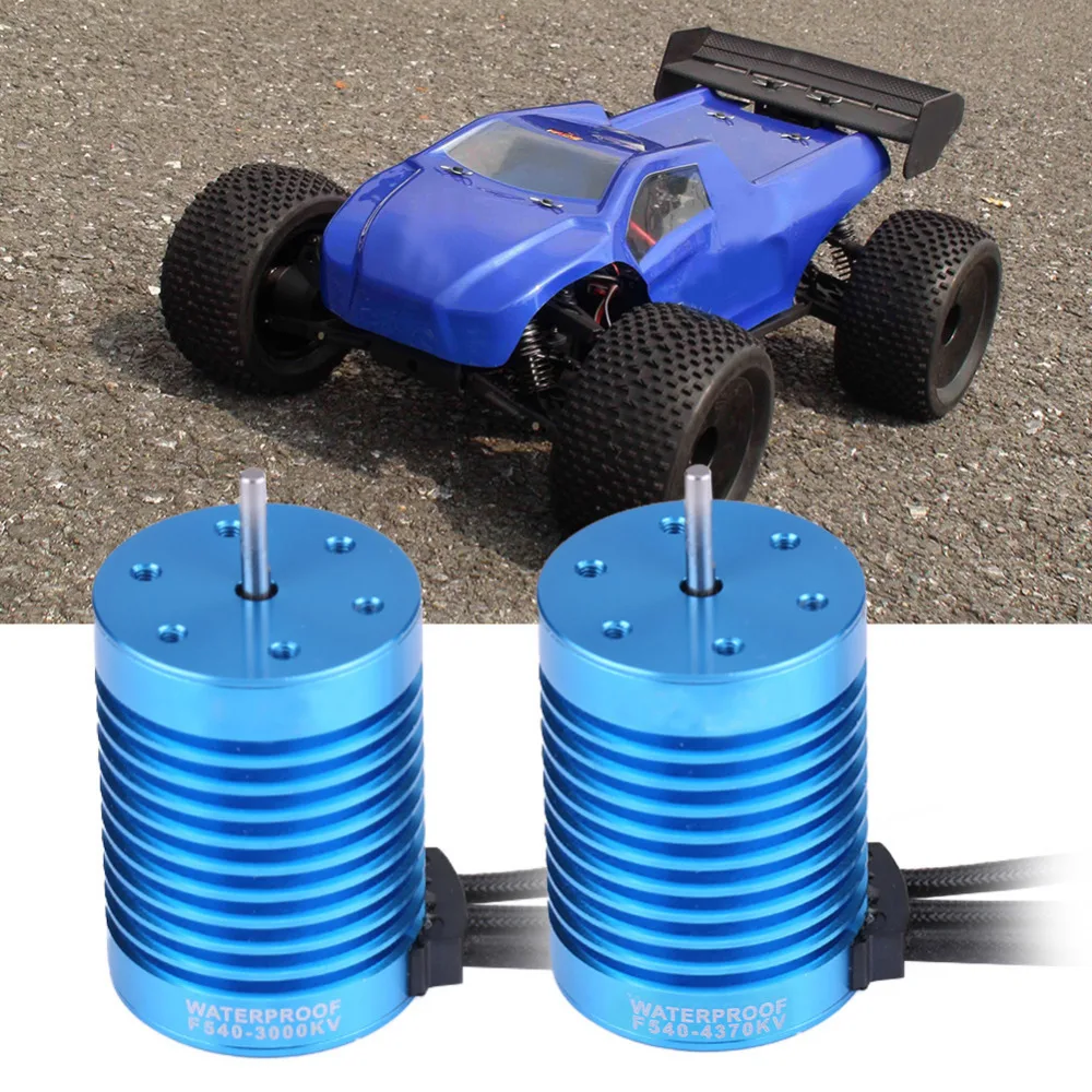 Бесщеточный двигатель RC F540 4 полюса 3 175 КВ/1/10 кВ Бессенсорный бесщеточный с валом