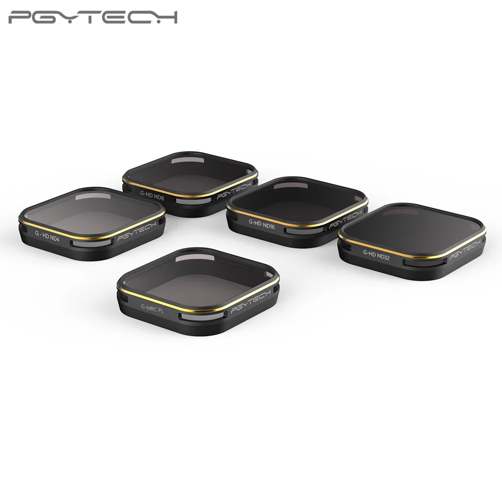 Фильтр PGYTECH Gopro hero 5 6 HD ND4 ND8 ND16 ND32 MRC PL нейтральная плотность фильтр для объектива с