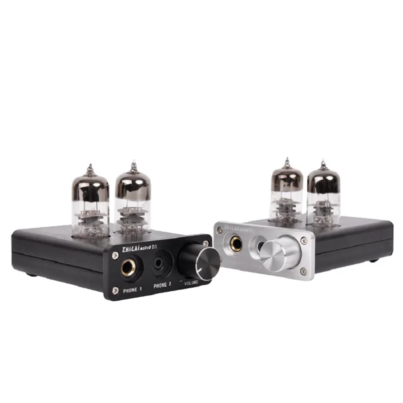 ZHILAI D1 6J9 ламповый предусилитель HIFI домашнего стерео Настольный усилитель USB аудио