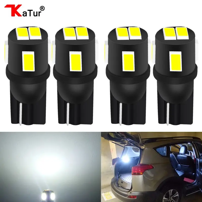 Katur 4 шт. яркий горячая распродажа T10 W5W 168 светодиодный 6 5730 5630 6Smd SMD Автомобильный