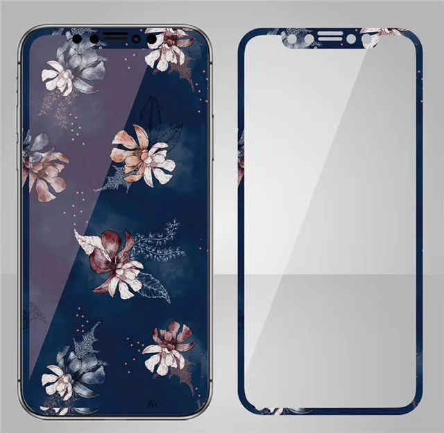 Закаленное стекло для iPhone XS Max 9H 3D защита экрана Flim Для iPhone X XS XR