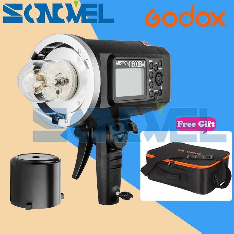 Godox Wistro AD600BM Bowens крепление HSS 1/8000s наружная вспышка с системой 2 4G X встроенный литий