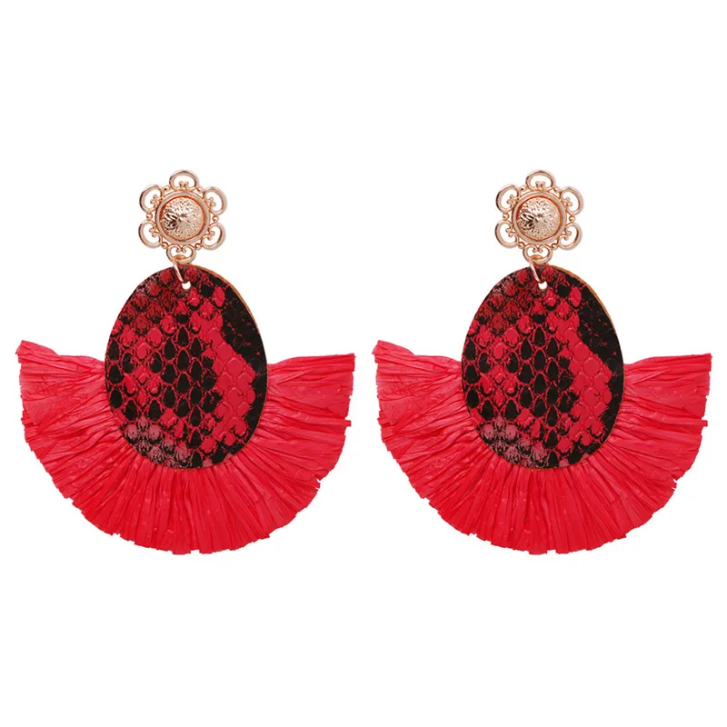 30 Lalynnlys Boho Эффектные серьги с кисточками в виде глаз для женщин и девочек, красочные серьги с бахромой, свадебные ювелирные изделия ручной работы, бижутерия E59561 - Окраска металла: 30