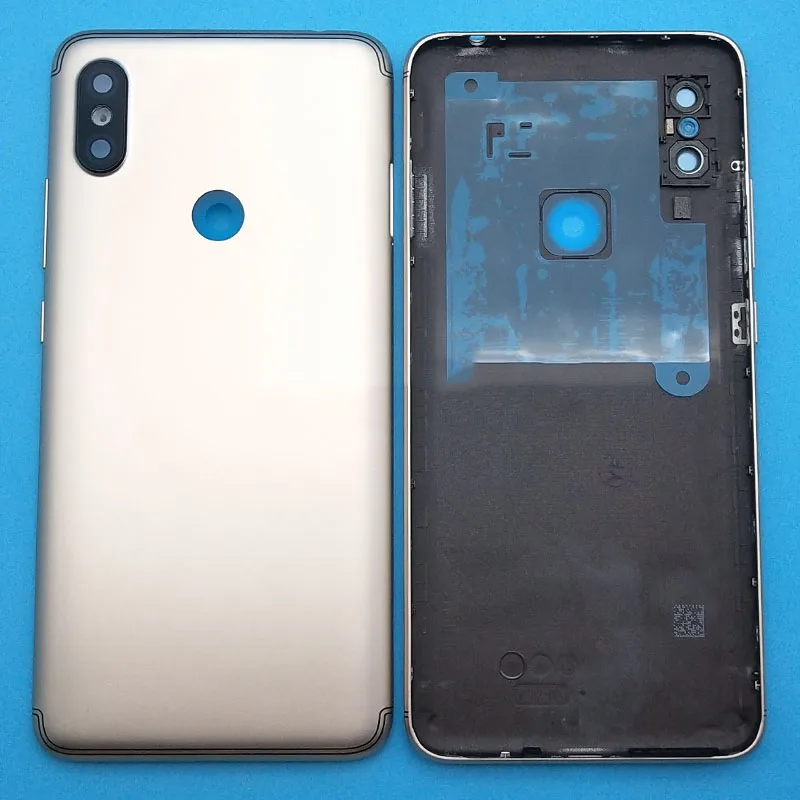 Для Xiaomi Redmi S2 запасные Запчасти задняя Батарея крышка дверца батарейного Корпус+ боковые кнопки+ флэш-объектив камеры замены