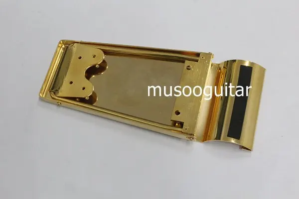 Длинная версия Maestro Vibrola левая рука Tremolo с логотипом G в золоте|Детали и аксессуары
