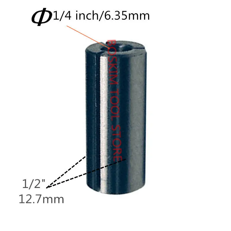 Цанговый патрон 12,7 мм 1/4 дюйма Замена для HITACHI 956911 1/2 дюйма TR12 TR-12 маршрутизатор 956-926Z 956926Z цанговый патрон 1/2"