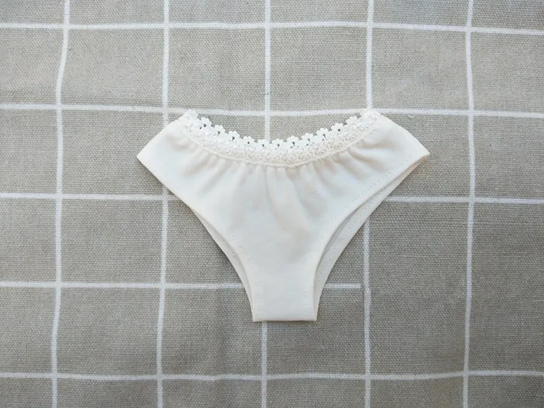 

1/3 BJD white underwear lace briefs suitable for 1/3 BJD SD DD doll pants with bowknot doll accessories