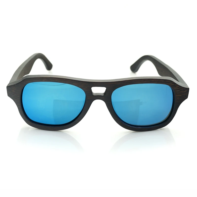 Бобо птица Для Мужчин Поляризованные Дерево Солнцезащитные очки в стиле ретро