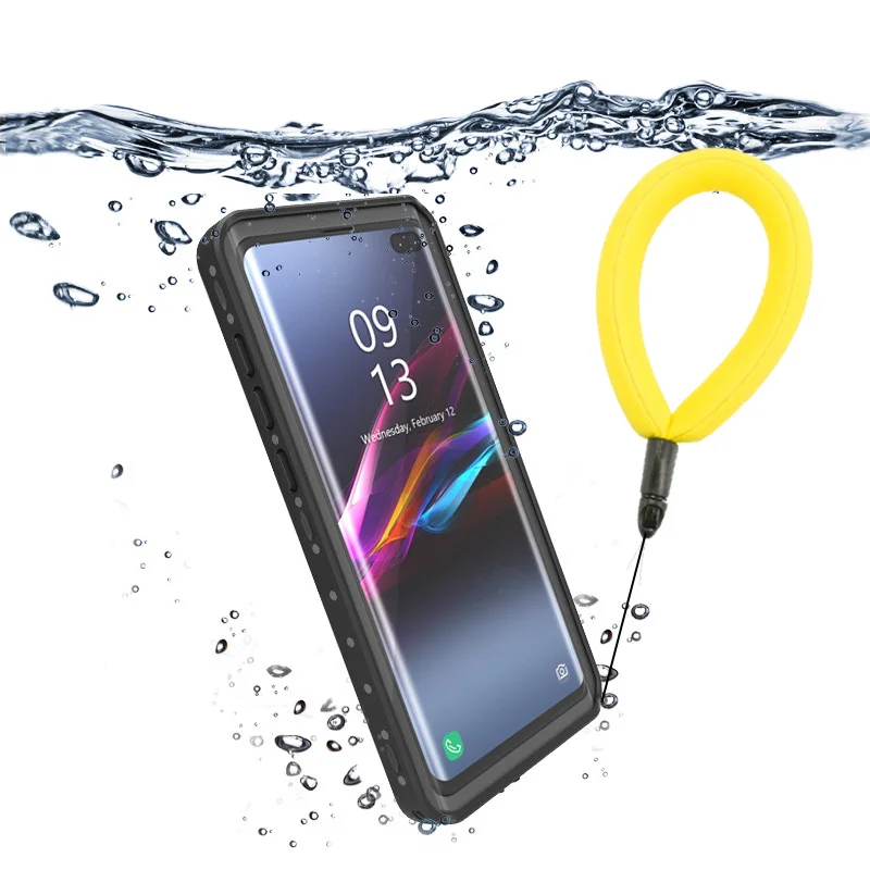 Водонепроницаемый чехол для Samsung Galaxy S10 + ударопрочный защитный плавания и