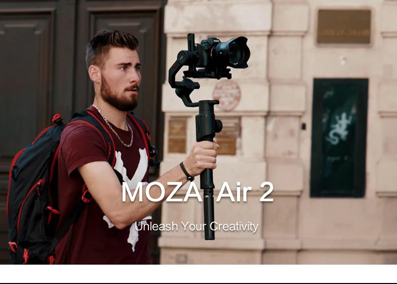 Moza Air 2 3-Axis Камера стабилизатор для беззеркальная камера DSLR Canon 5D2/3/4 сервопривода для непрерывного изменения фокусировки камеры AIR2 vs Feiyu AK4000 DJI Ronin S