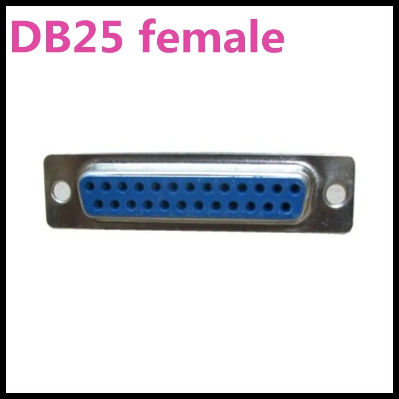 В наличии 10 шт. 25Pin D SUB DB25 разъем типа стакана для пайки|db25 female|connector 10connector female |
