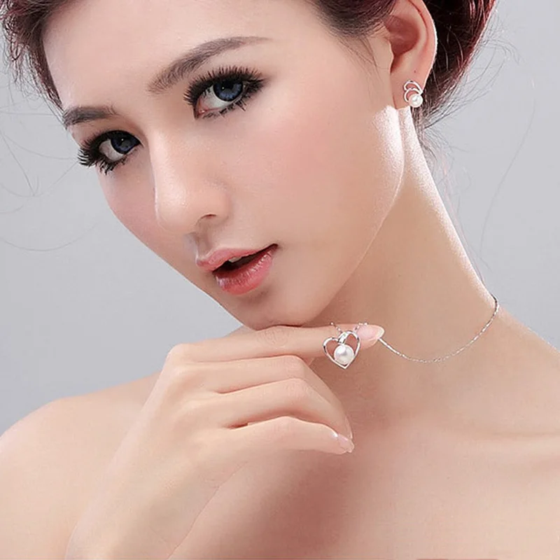 Sinya Стерлинговое Серебро 925 жемчужные ювелирные изделия серьги гвоздики для