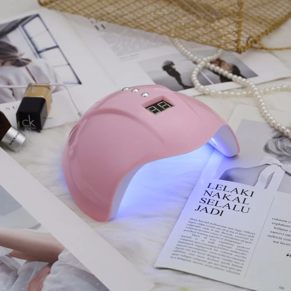 Сушилка для ногтей ENNKE Beauty 36 Вт 30/60/99 с Таймер умный сушильный инструмент маникюра