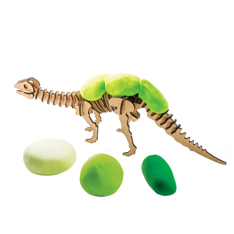 Robotime коробка динозавр модель игрушечная фигура Сделай Сам безопасная и