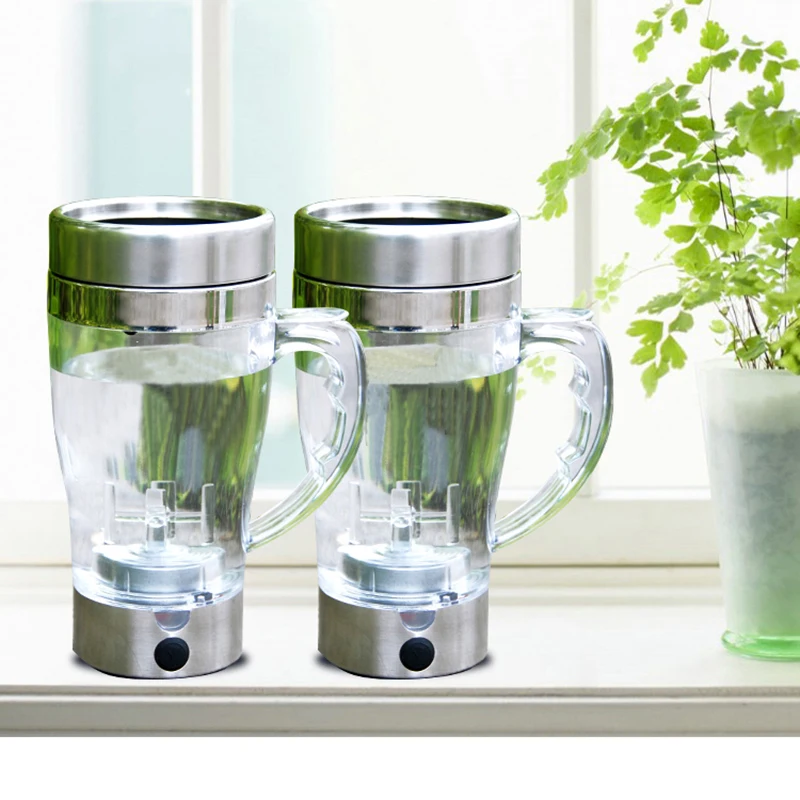 1 шт. прозрачный автоматический миксер блендер дорожный перемешиватель кружка