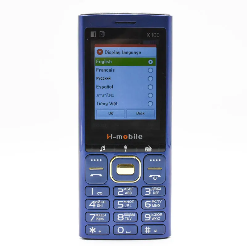 Три sim телефон русская клавиатура Ключ 2 8 &quotэкран gsm телефоны мобильный дешевый