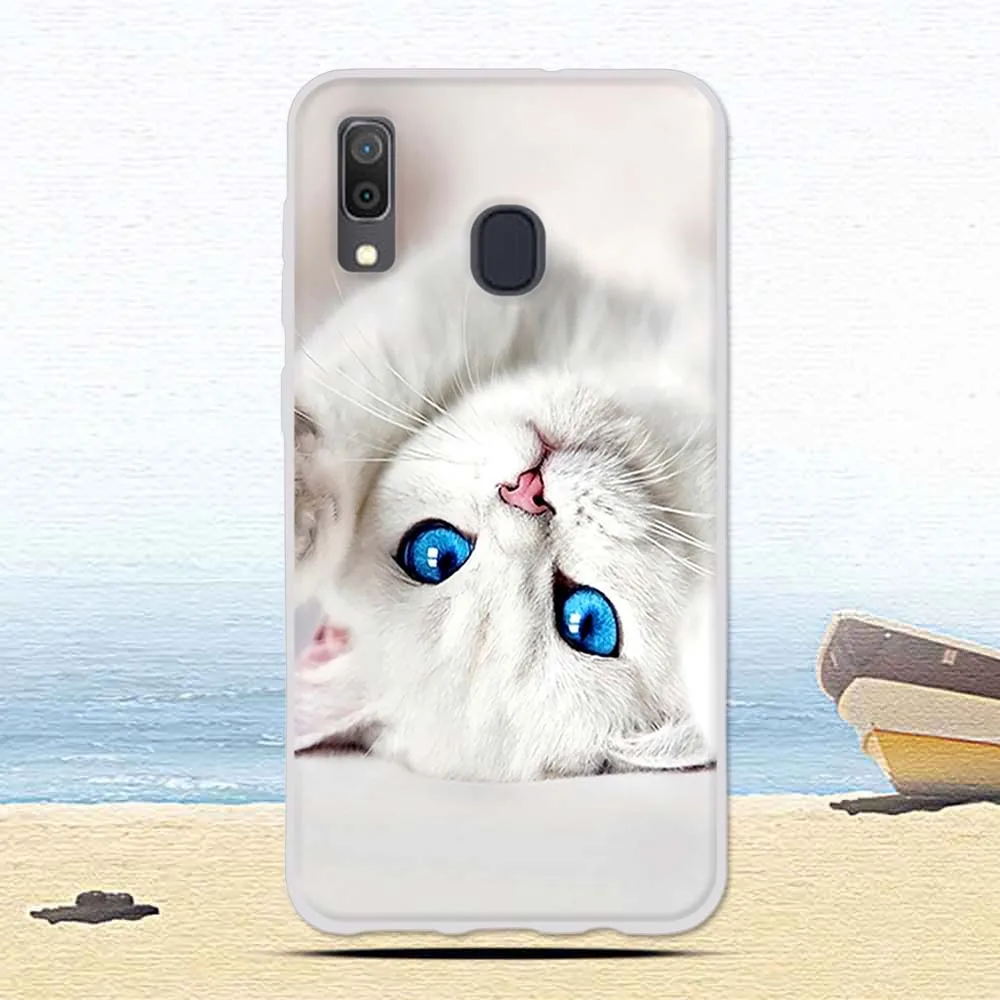 Роскошный чехол из ТПУ для samsung Galaxy A20 A30, мягкий силиконовый чехол с рисунком для samsung A 20 30, чехол s, чехлы для телефонов - Color: 28
