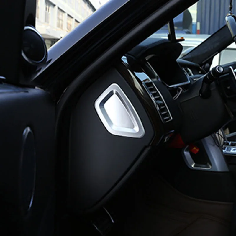 Для Land Rover Range Rover L405 внутренняя центральная консоль боковая панель крышка 2013- серебро