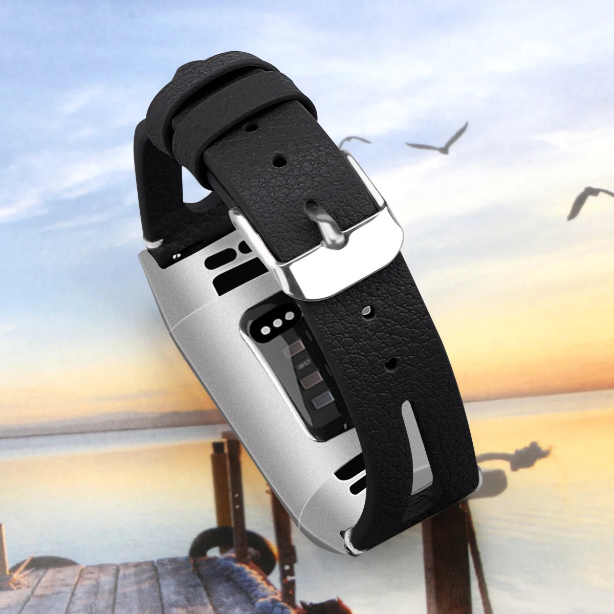 

Strap For Fitbit Charge 3 Band Replacement Leather Watch Bracelet For Fitbit Charge 3 Correa Fitbit Watch 63006
