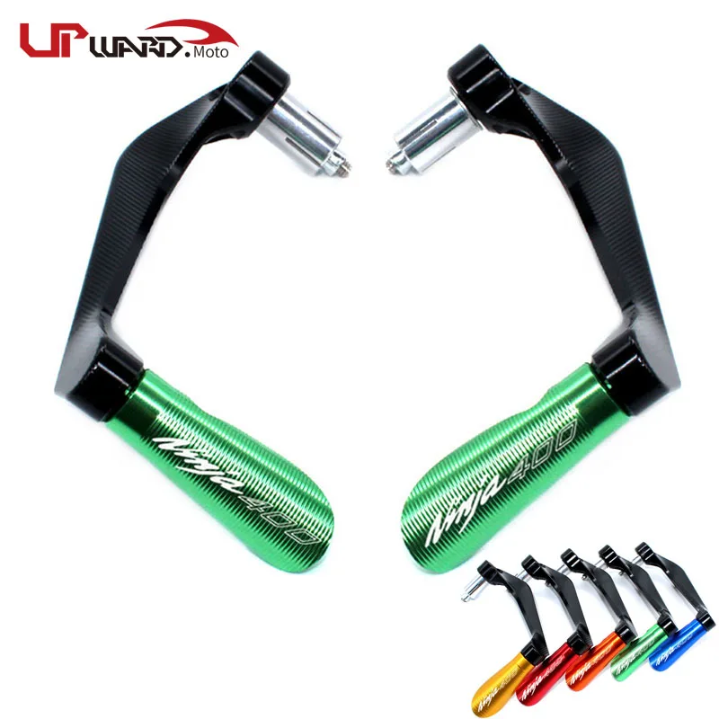 

For KAWASAKI NINJA400 NINJA 400 2018 Motorcycle 7/8" 22mm Universal Handlebar Grips Guard Brake Clutch Levers Guard Protector