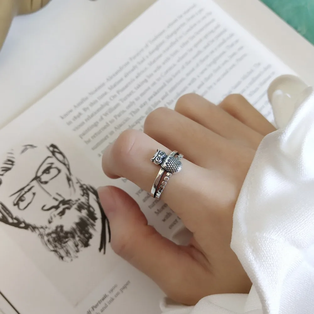 DIEERLAN богемные личные рандомные кольца для женщин винтажные Регулируемые