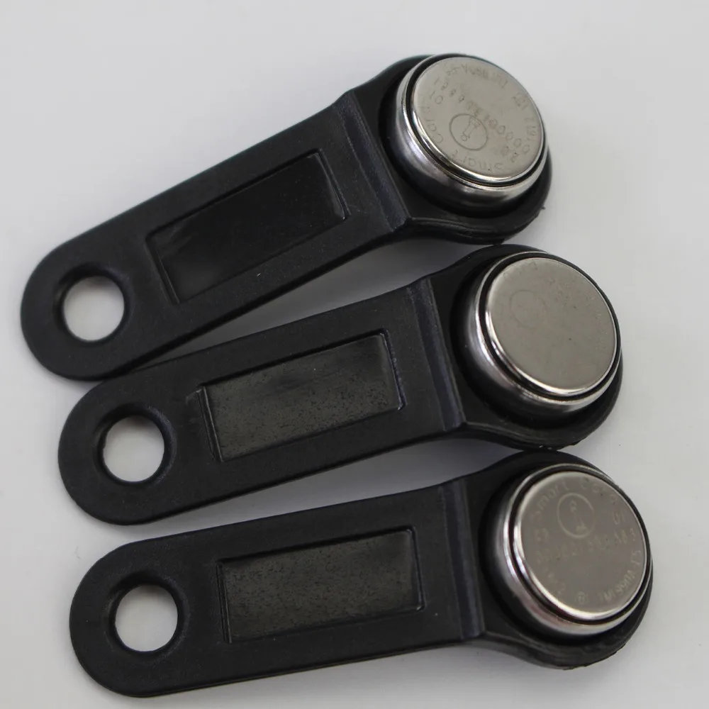 TM1990A электронные ключи IButton Dallas TM карточка брелок DS1990A F5 Немагнитный для доступа Управление электронный замок