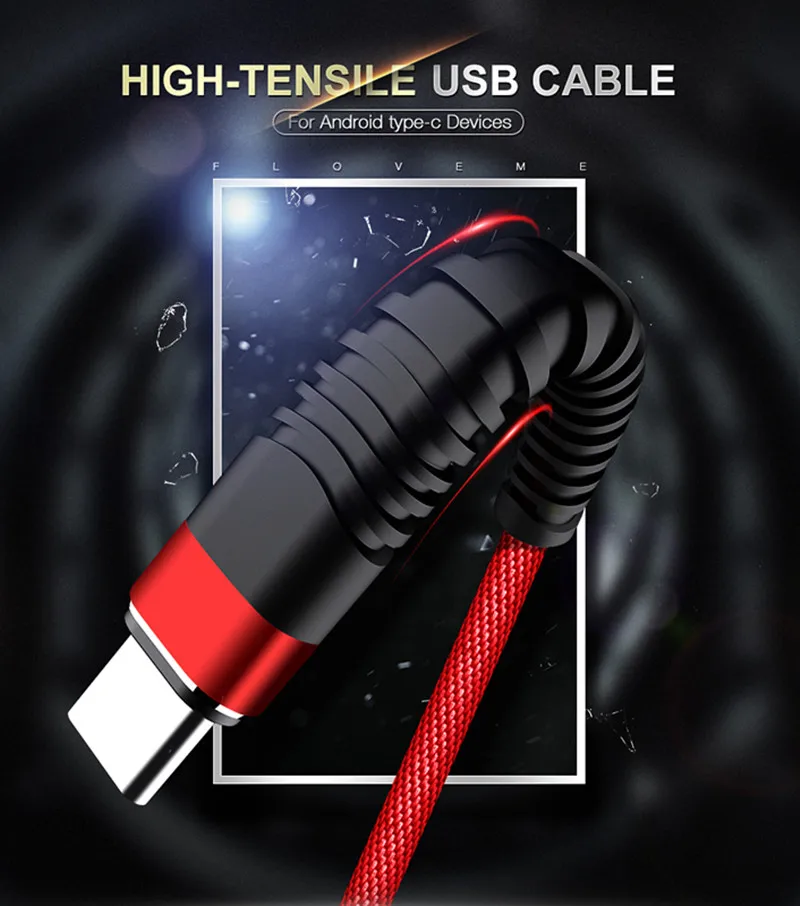 Зарядный кабель Type C QC 3 0 USB быстрое автомобильное зарядное устройство для Samsung S9 S8