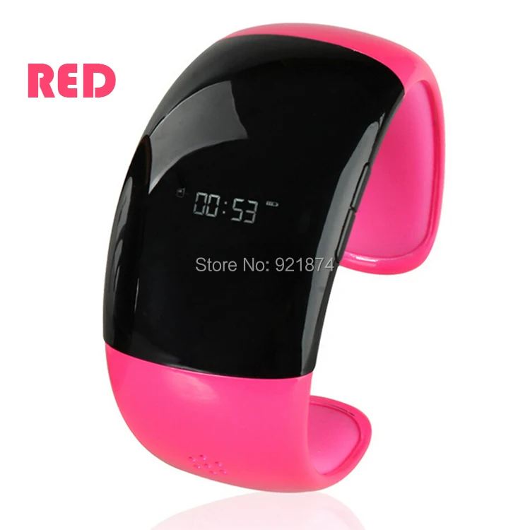 LED Smart Bluetooth Bracelet Wristwatch Call Answer SMS Anti-lost for iPhone Samsung Motorola HTC Mobile phone | Электроника