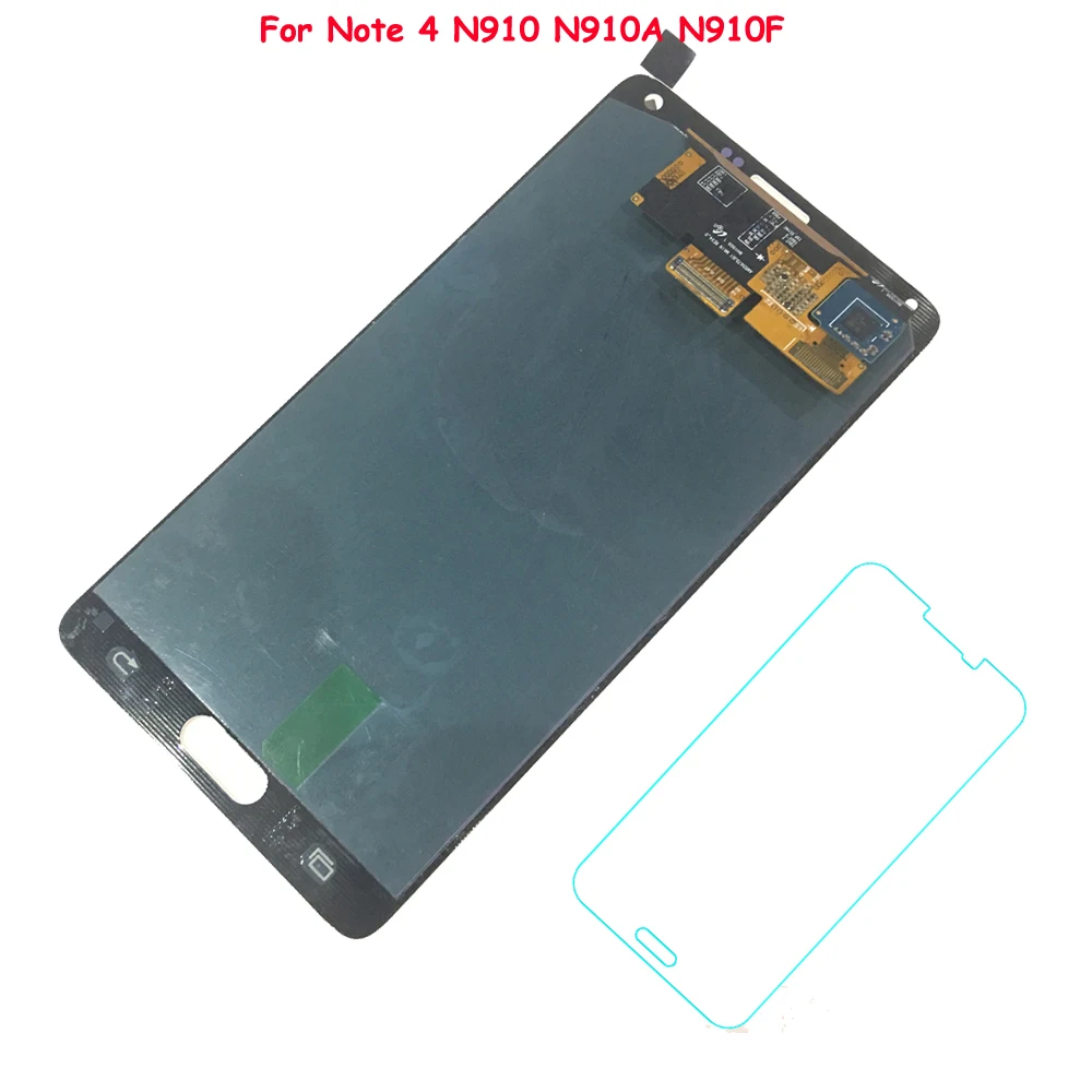 100% рабочий AMOLED ЖК дисплей FIX2SAILING сенсорный экран в сборе для Samsung Galaxy Note 4 N910 N910A N910F