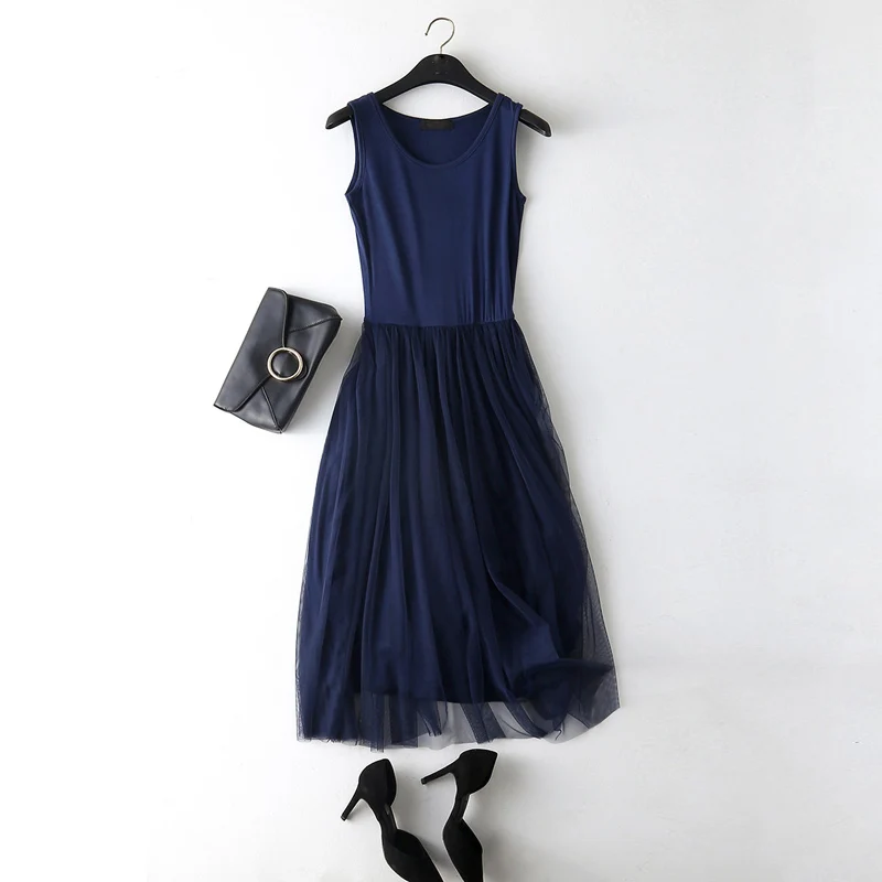 Женское платье туника кружевное вечернее офисное с o образным вырезом 2019|women