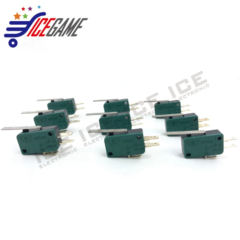 10 шт. Baolian MICROSWITCH концевой выключатель Joystic Microswitch игра части машины | Электроника