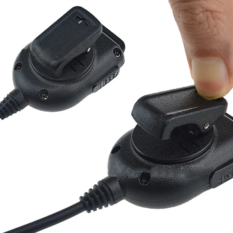 Мини светодиодный наплечный динамик микрофон для KENWOOD TYT F8 BAOFENG UV5R Retevis радио портативная рация микрофон Аксессуары