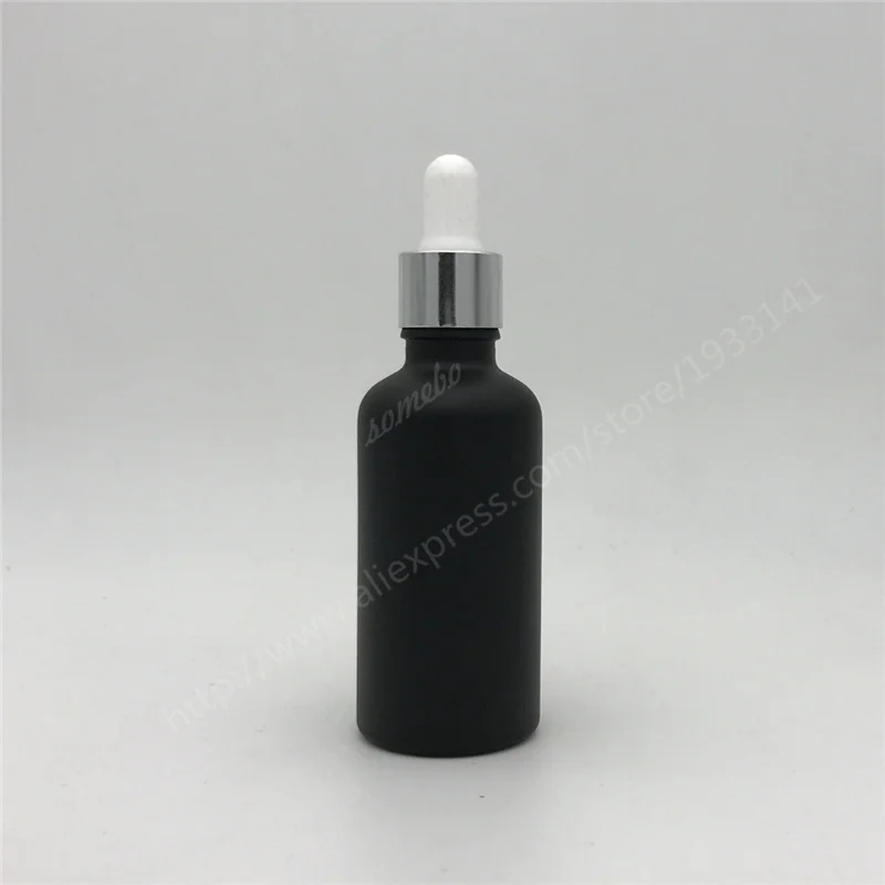 Free Shipping 10ml 15ml 20ml 30ML Matte Black Glass Bottle With Dropper Matt 200Pcs/lot | Красота и здоровье