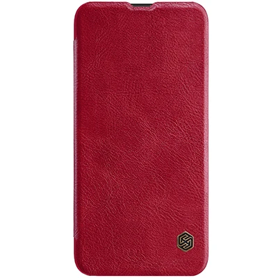 red Кожаный чехол Nillkin для huawei Honor View 20 V20 QIN, защитный флип-чехол, чехол-бумажник для huawei Honor View 20 - Цвет: red