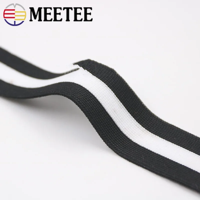 Вязанная тесьма Meetee тянущиеся кружевные ленты длиной 1/1 5/2/2 5/3/4 см 23 метра