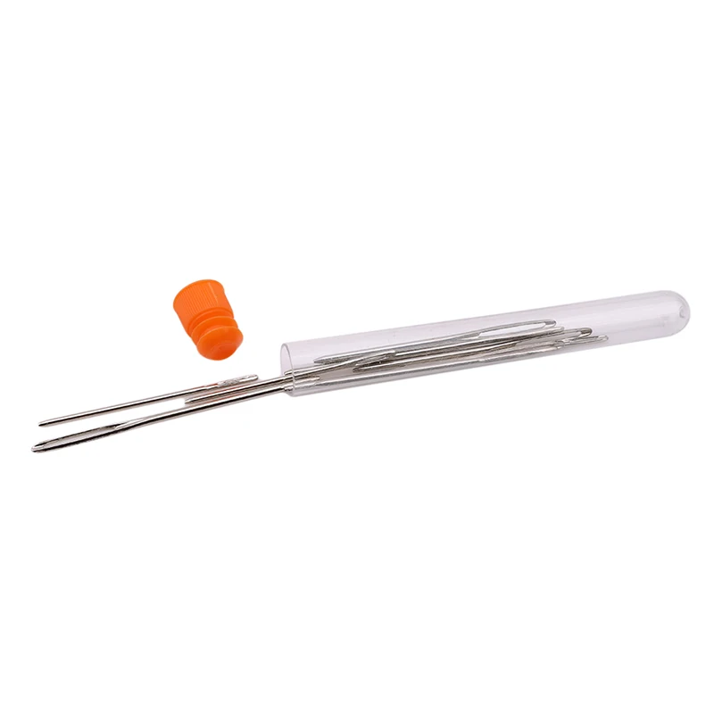 28Pcs Color Plastic Handle Tool Set (8 Metal Crochet +9 Wool Needle +10 Small Buckle +1 Storage bag)|Вязание| |