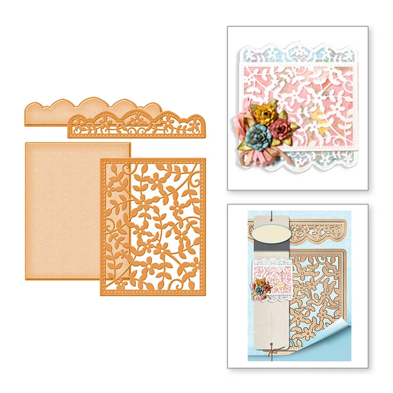 DiyArts металлические режущие штампы Скрапбукинг для изготовления карт DIY тиснение